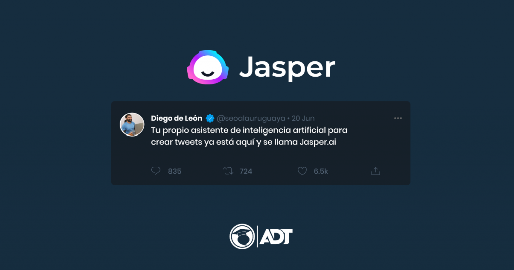 Jasper: La herramienta para crear tweets con inteligencia artificial